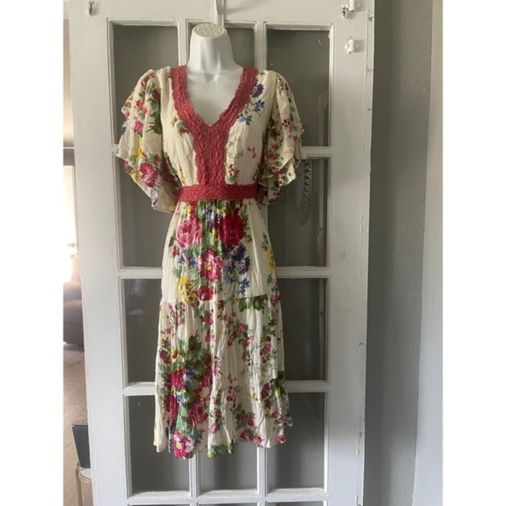 April Cornell Floral Dress